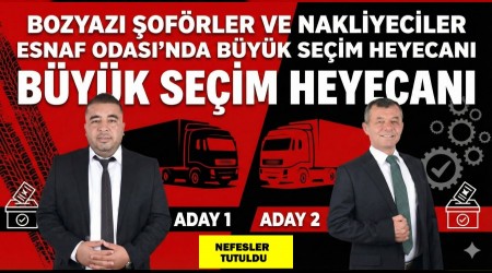 Bozyazı Şoförler ve Nakliyeciler Esnaf Odası’nda Büyük Seçim Heyecanı
