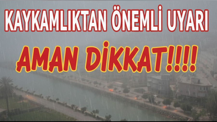 Kaymakaml�ktan �ok �nemli uyar�!!!
