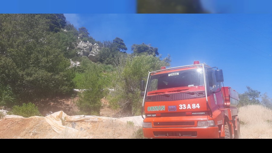 Lenger alt Yaylasnda Orman Yangn