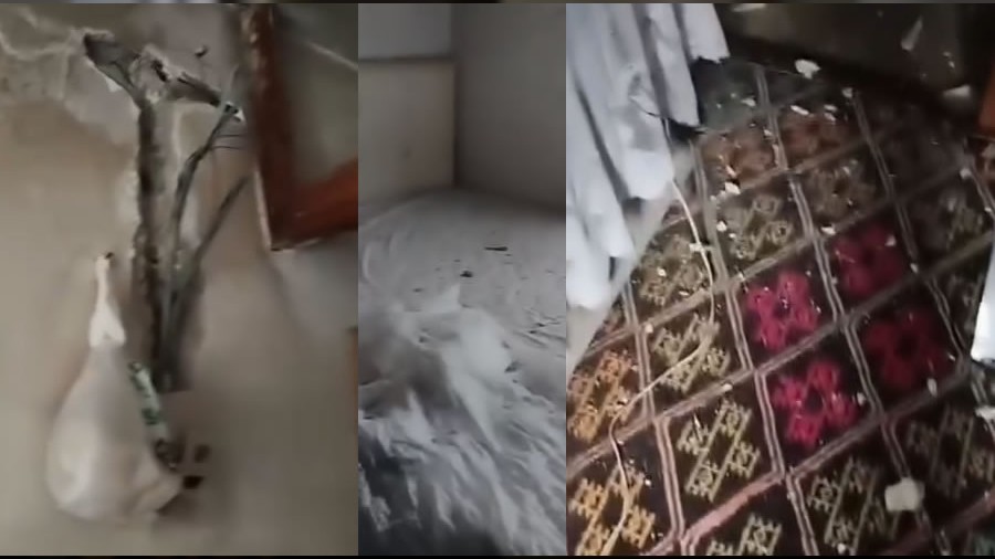 Anamur�da Eve Y�ld�r�m D��t�