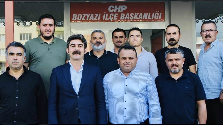 Esnaf ve Sanatkrlar Odas Bakan Gani Martinden CHP Bozyaz le Bakanlna Ziyaret