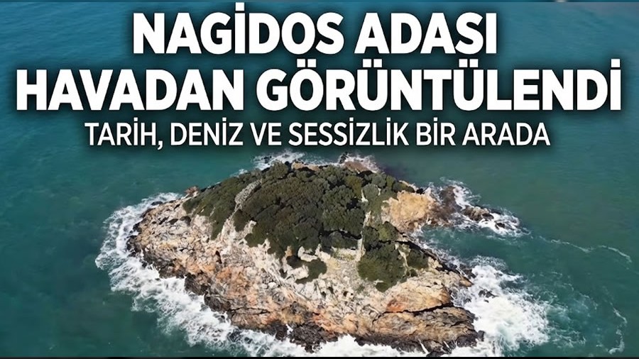 Nagidos Adas� Havadan G�r�nt�lendi: Tarih, Deniz ve Sessizlik Bir Arada