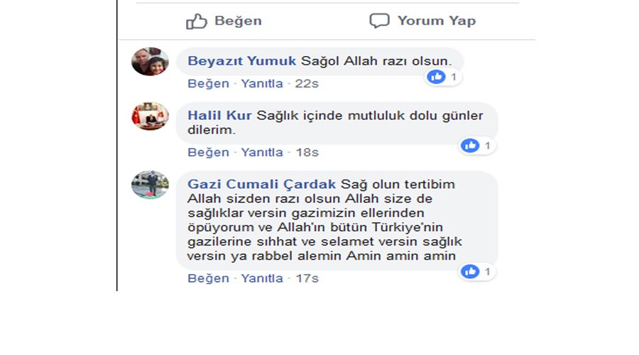 Kbrs Gazisinin Ziyareti Kore Gazisini Mutlu Etti