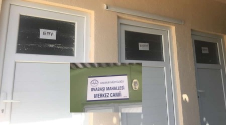 Anamur Ovabaşılılar camisinde engelli duyarlılığı…