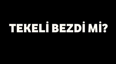 Tekeli halk bezdi mi?