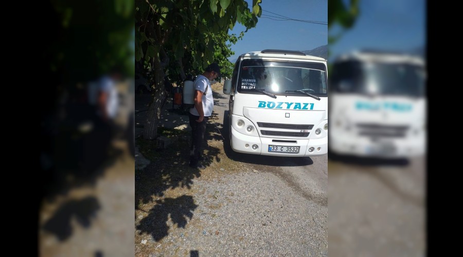 Her seferde dezenfekte ediyoruz