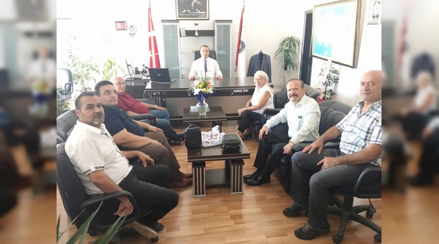 Anamur Gazeteciler Cemiyetinden Anamurda st dzey ziyaretler