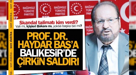 BTP Lideri Haydar Ba'a Uzun namlulu silahla oprasyon giriimi