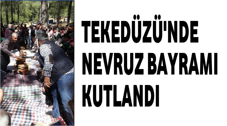 Tekedznde Nevruz Bayram kutland