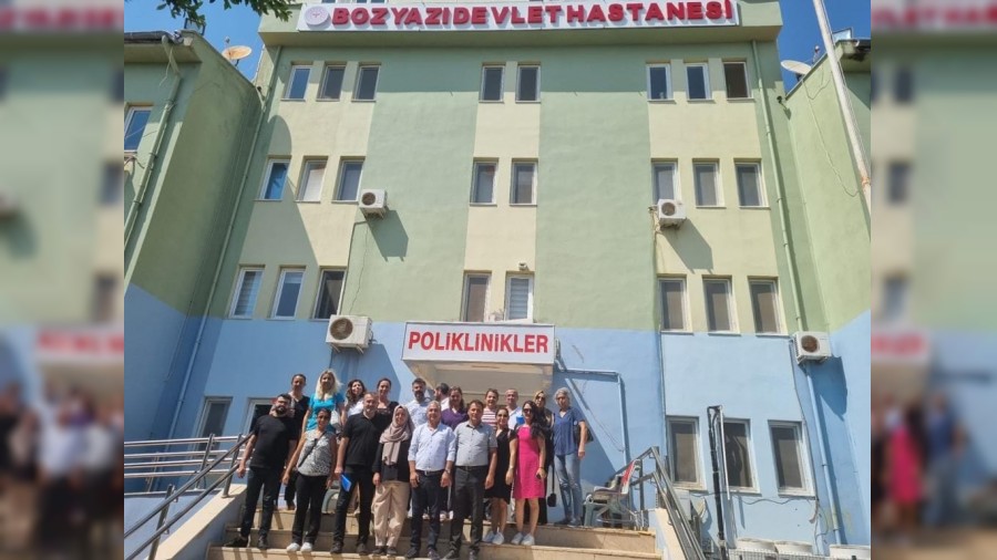 l Salk Mdrl Bozyaz Devlet Hastanesinde temaslarda bulundu