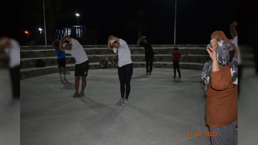 Yediden yetmişe bütün Bozyazı’yı spora davet etti