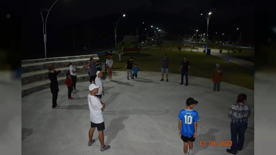 Yediden yetmişe bütün Bozyazı’yı spora davet etti