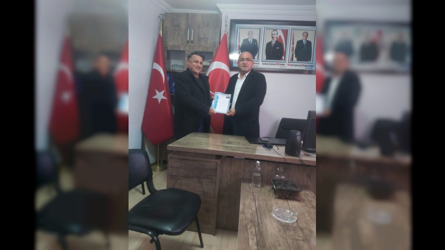 Ercan Baş Aday Adaylığı başvurusunu yaptı