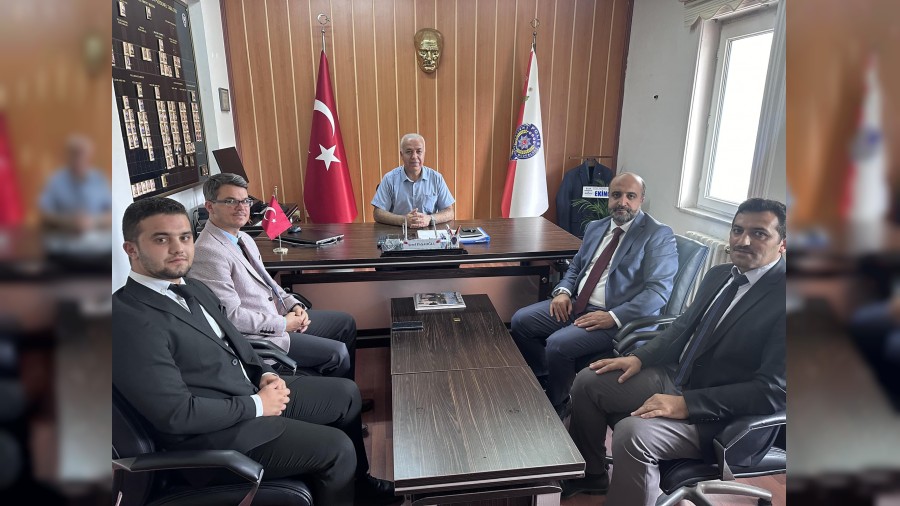İlçe müftüsünden bir düzü ziyaretler