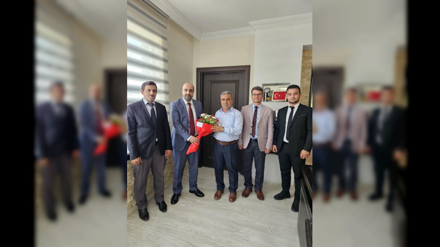 İlçe müftüsünden bir düzü ziyaretler