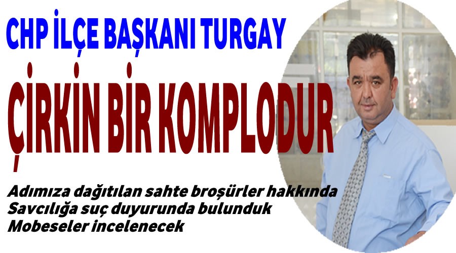 Sahte broşürler hakkında savcılığa suç duyurunda bulunduk