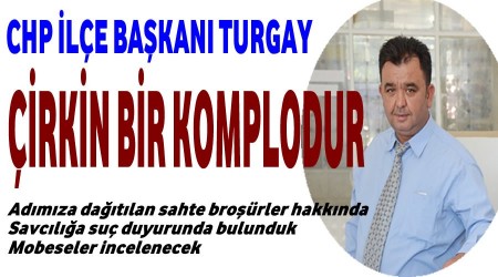 Sahte broşürler hakkında savcılığa suç duyurunda bulunduk