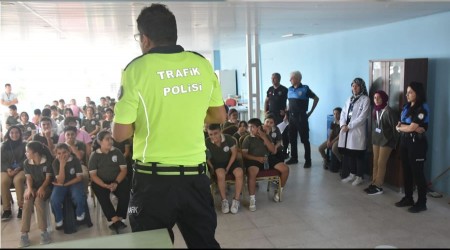 Trafik gvenlii semineri verildi
