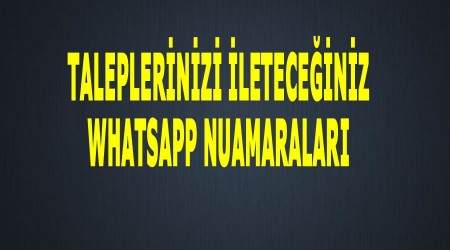 Mersin Bykehir Belediyesi yeni Whatsapp hatlar