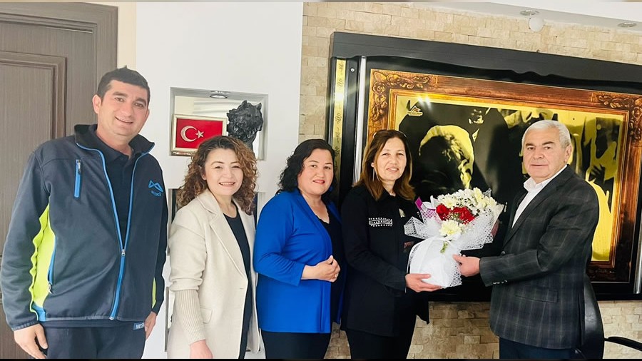 Navgasın ve Yönetimiden Kaymakam,Emniyet Müdürü ve Başkana ziyaret