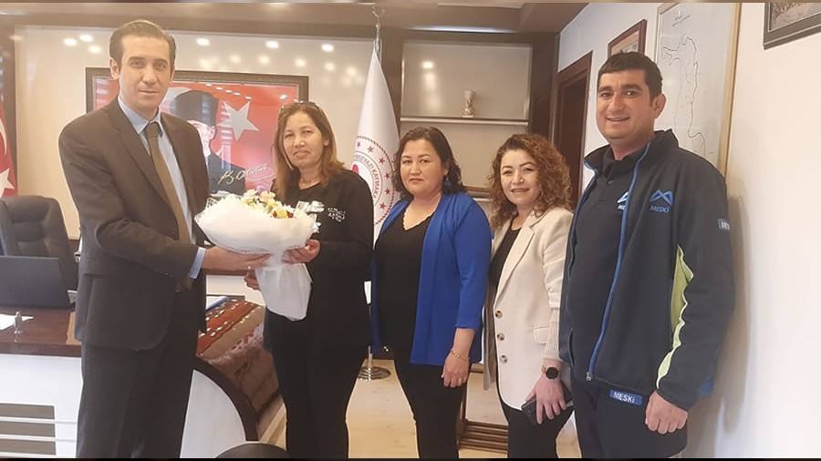 Navgasın ve Yönetimiden Kaymakam,Emniyet Müdürü ve Başkana ziyaret