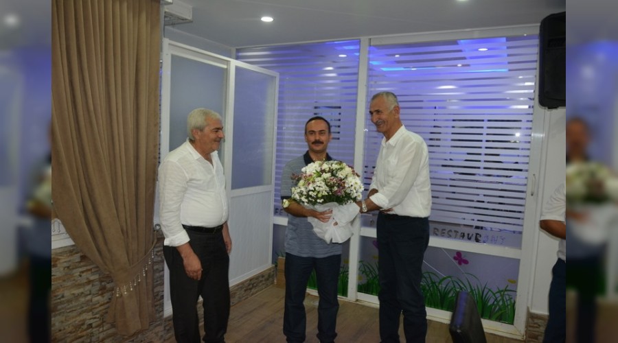 Sevilen Kaymakamı iki başkan beraber uğurladı