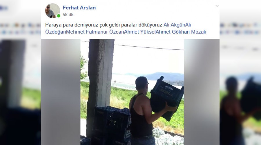 10 Ton salatalığı döktü