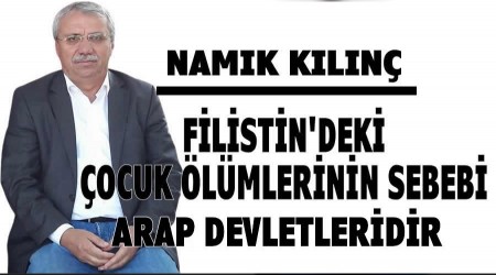 Filistindeki ocuk lmlerinin sebebi Arap Devletleridir