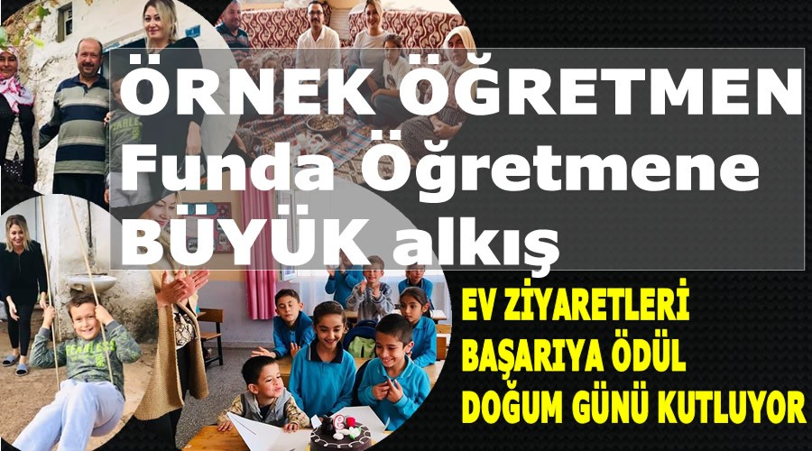Funda Öğretmene BÜYÜK alkış
