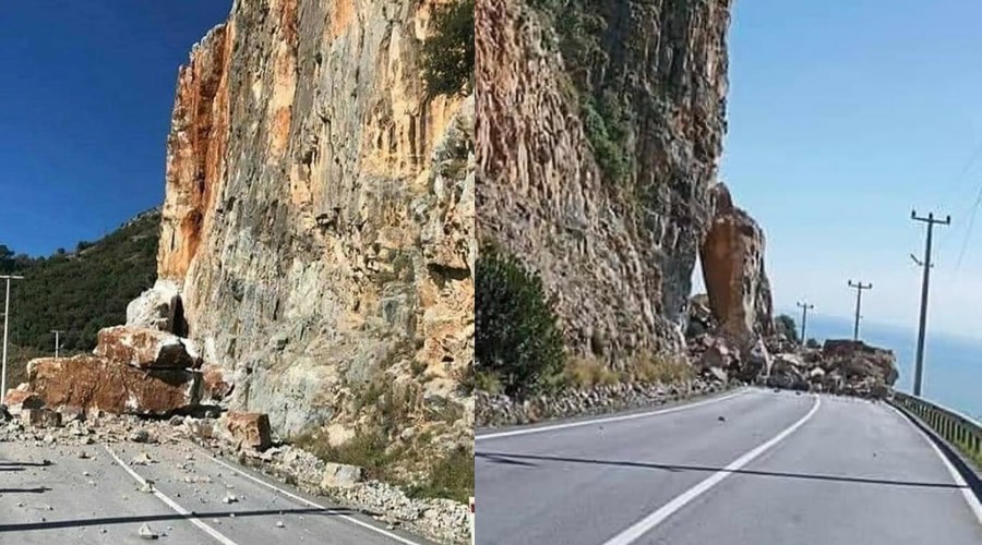 Mersin-Antalya Karayolu Trafie kapand