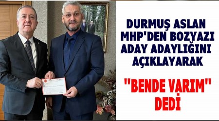 MHPnin 2.Aday Aday Durmu Aslan oldu