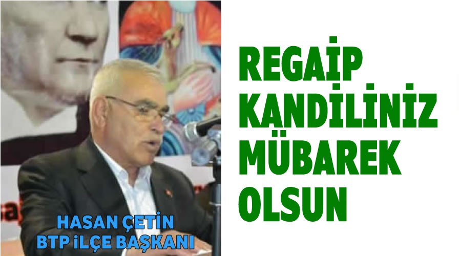 Regaip Kandiliniz mbarek olsun