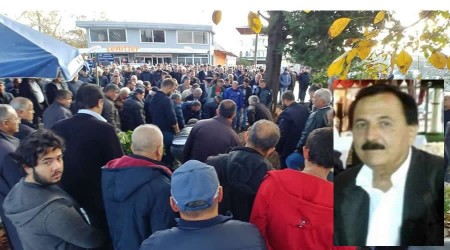 Vedat Topuolu defnedildi 