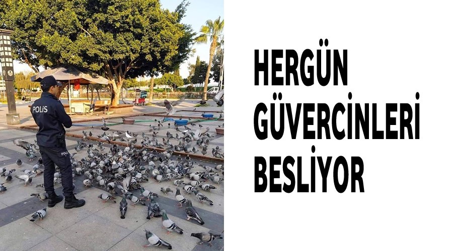 Polis Memuru her gn gvencinleri besliyor