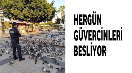 Polis Memuru her gn gvencinleri besliyor