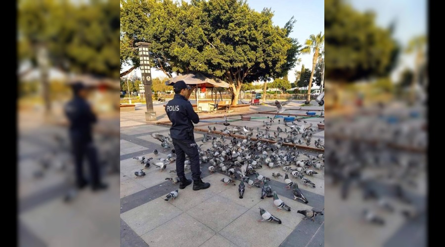 Polis Memuru her gn gvencinleri besliyor