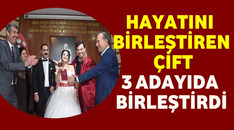 Hayatn birletiren ift  Bakan Adayn da birletirdi
