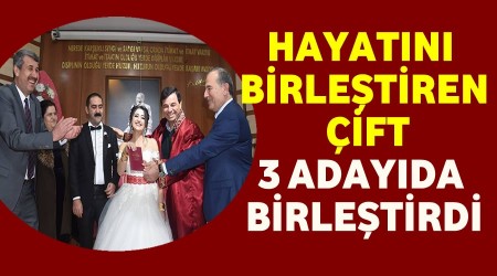 Hayatn birletiren ift  Bakan Adayn da birletirdi