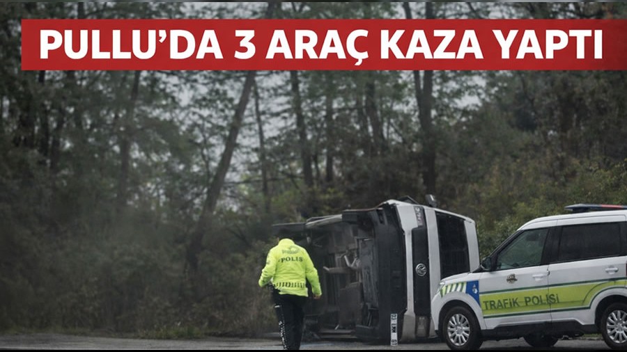 Pullu'da trafik kazas�