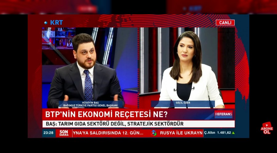 Tarım pahalı da olsa içeride yapılmak, çiftçi desteklenmek zorunda