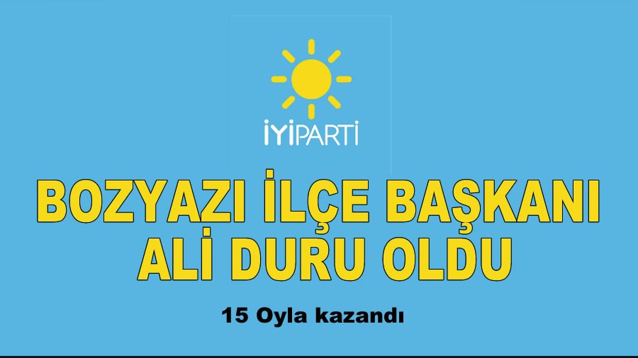 Ali Duru yi Parti le bakan oldu