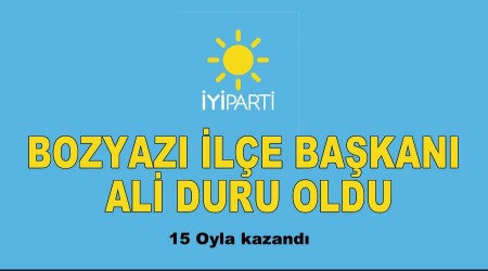 Ali Duru yi Parti le bakan oldu