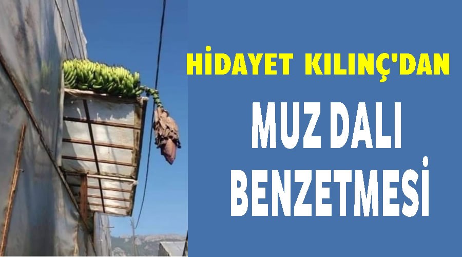 Bakan Klntan Muz dal benzetmesi