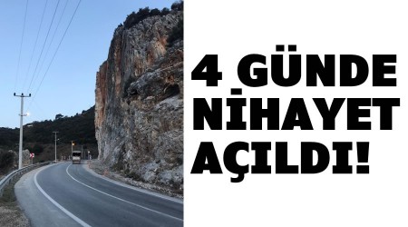 D-400 Karayolu nihayet trafie ald