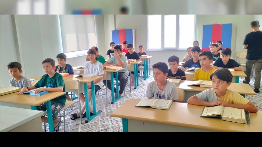 Kaymakamdan Kuran Kursuna ziyaret