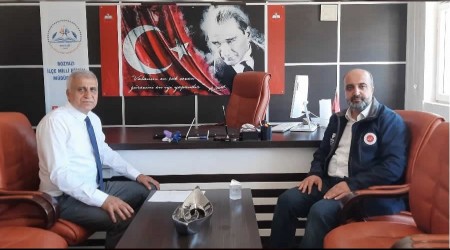 Müftü’den Millî Eğitim Müdürüne Ziyaret 