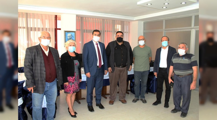 Kaymakamdan Gazeteciler Cemiyetine ziyaret