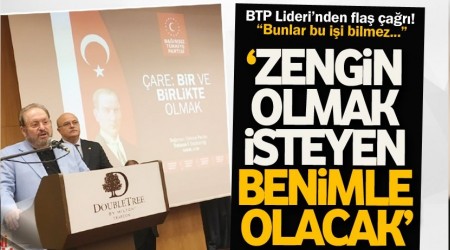 Haydar Ba: Zengin olmak isteyen benimle olacak