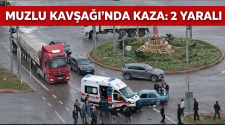 Muzlu Kav�a���nda Kaza: 2 Yaral�